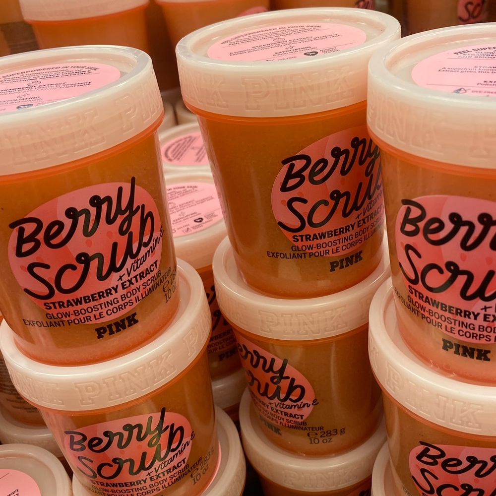PINK Berry Scrub